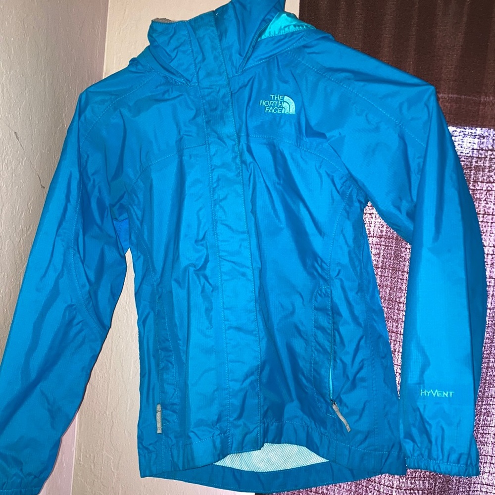 Kids North Face Hyvent rain jacket